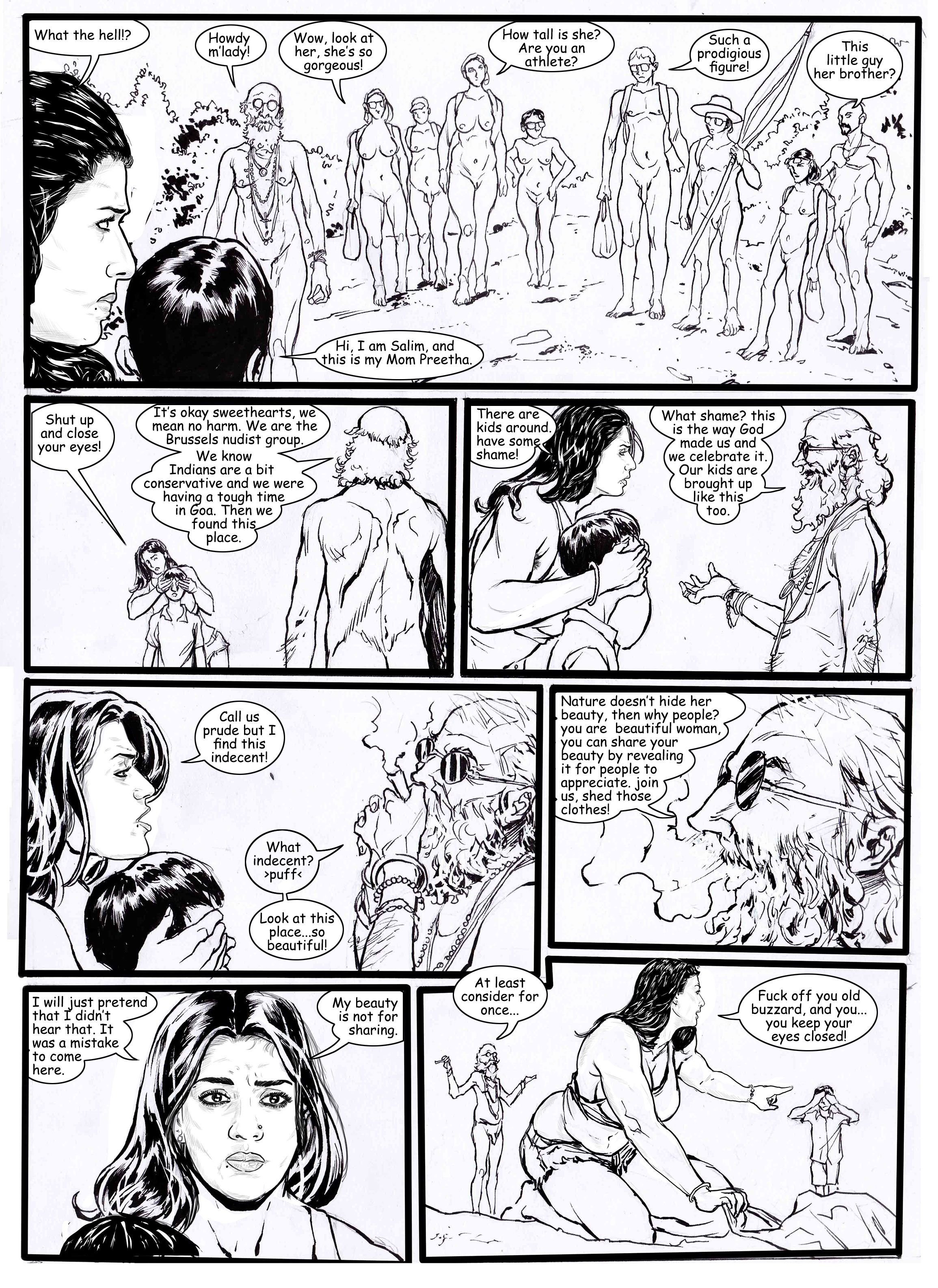Honeymoon In Goa 3.1 - Amarsroshta page 21 hentai porn comic manga doujin